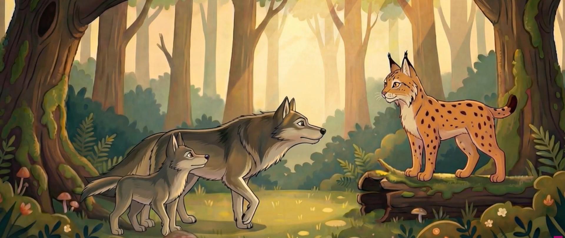 Wilcze ścieżki - animacja o dużych drapieżnikach