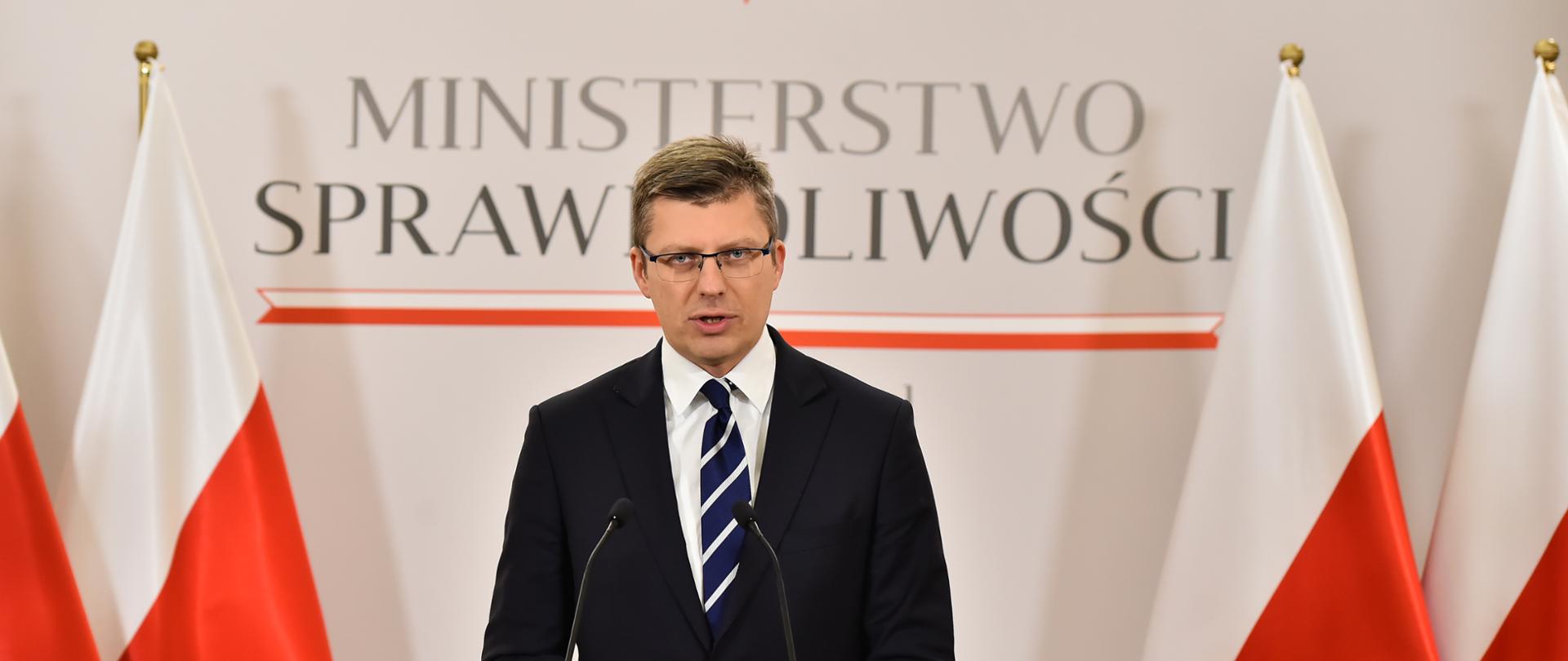 Wiceminister Marcin Warchoł. 