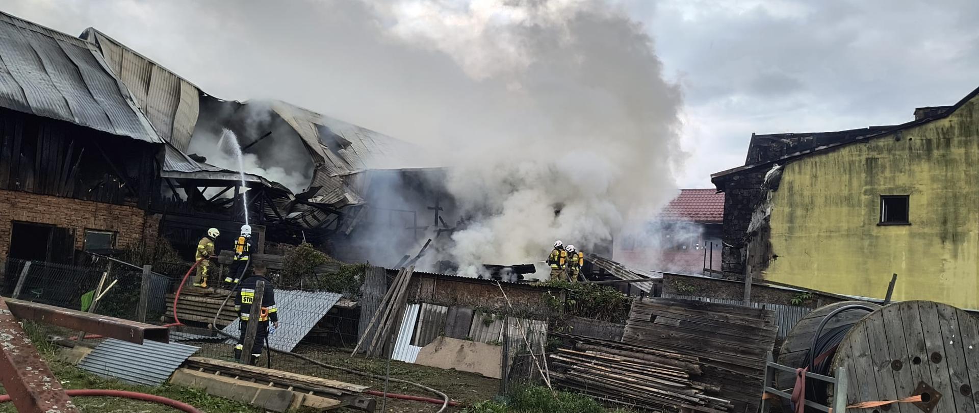 Pożar Czarny Dunajec