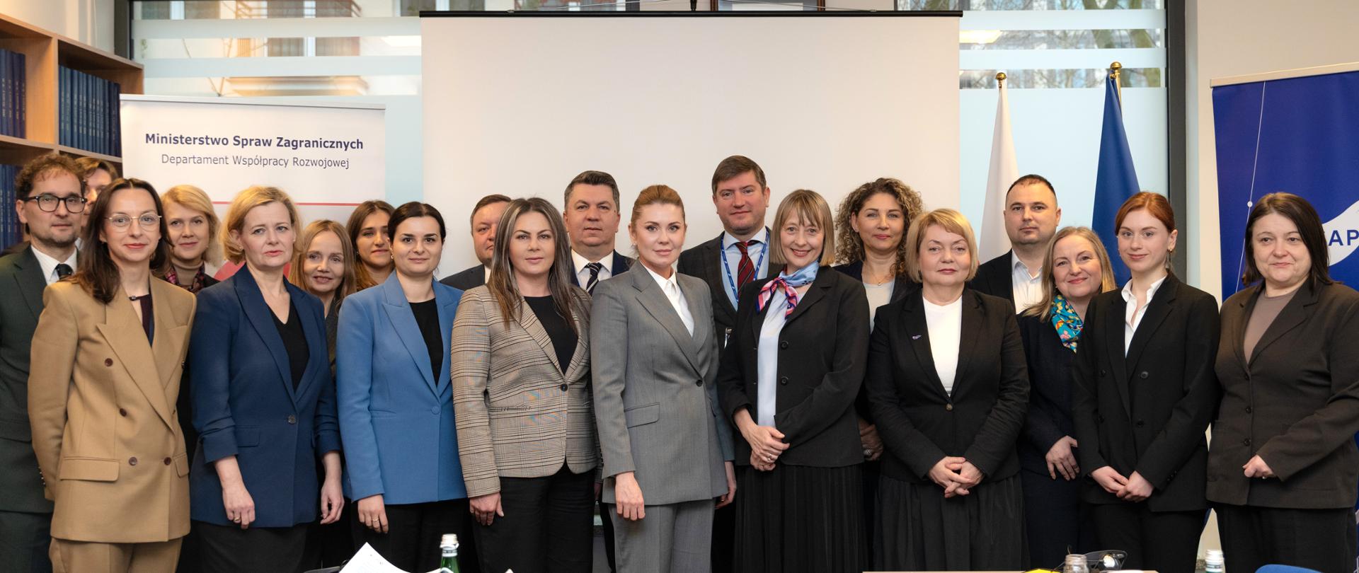 Zdjęcie grupowe uczestników szkolenia