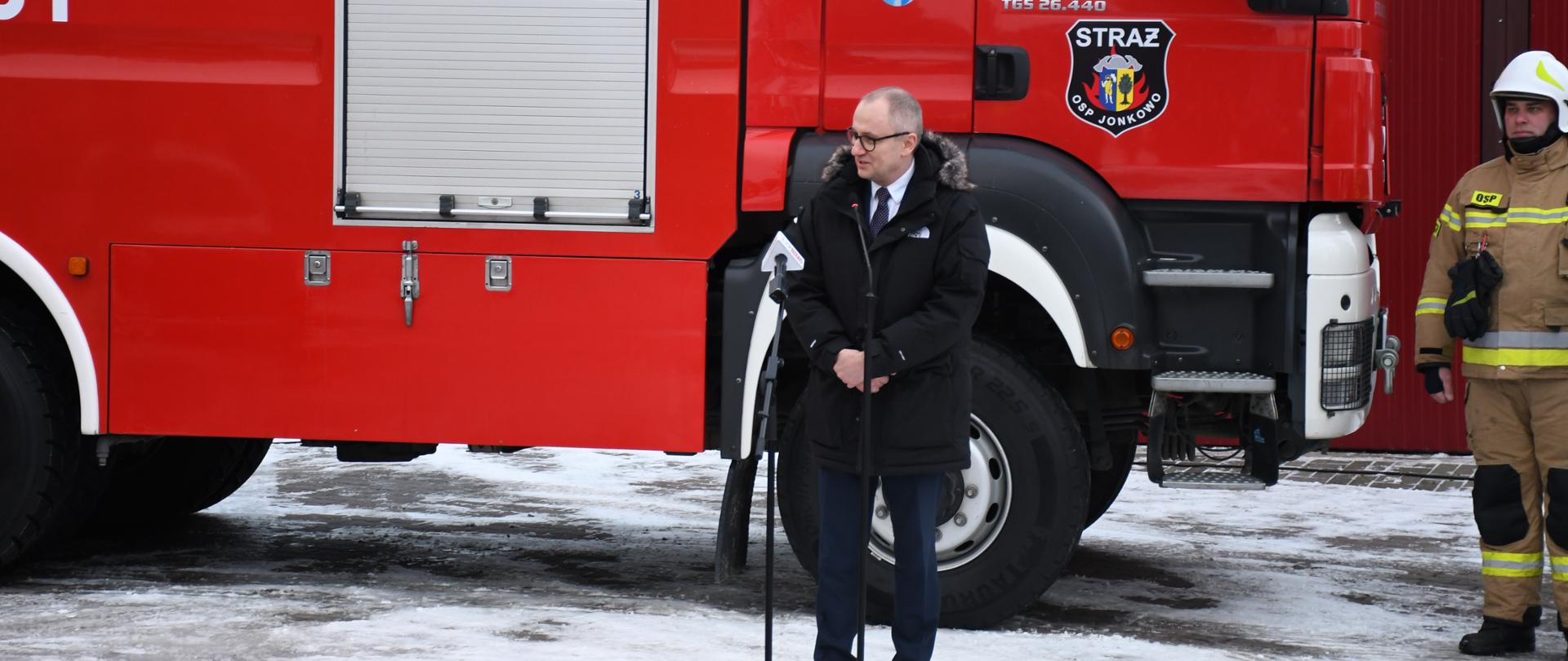 Przemawia Wiceminister MSWiA