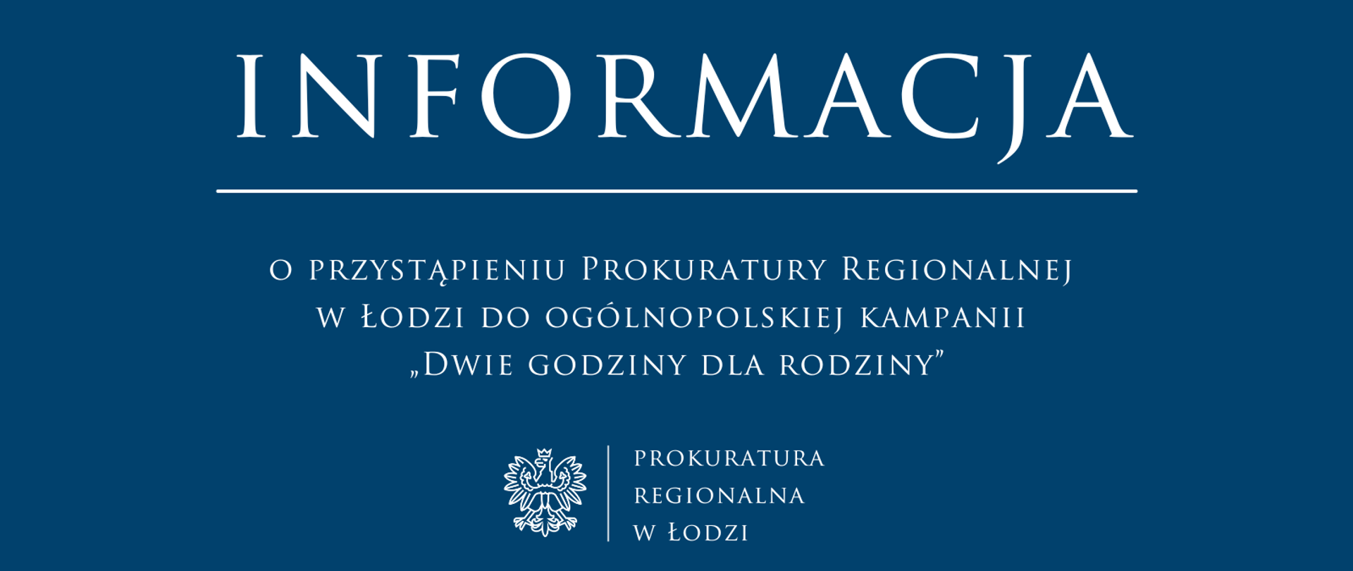 Komunikat Prokuratury Regionalnej w Łodzi 2025-05-11