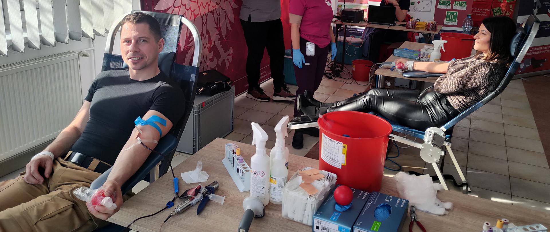 kolejna akcja związana ze zbiórką krwi 