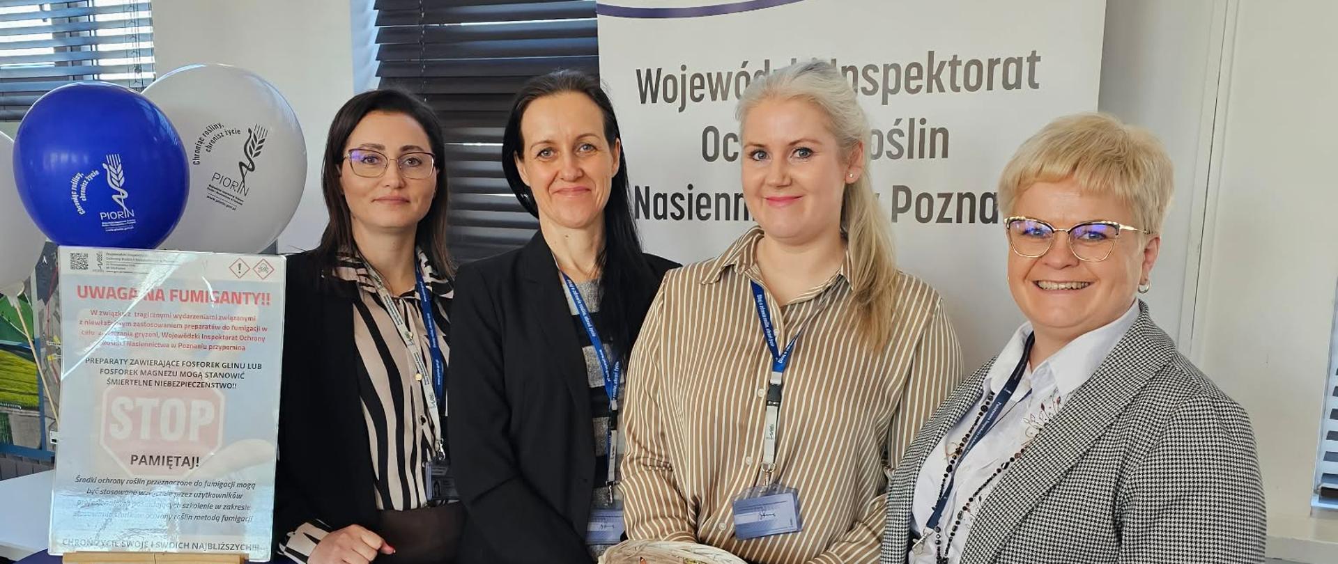 Wielkopolskie Forum Rolnicze w Grabowie nad Prosną - stoisko WIORiN w Poznaniu obsługiwane przez pracowników Oddziału w Ostrzeszowie
