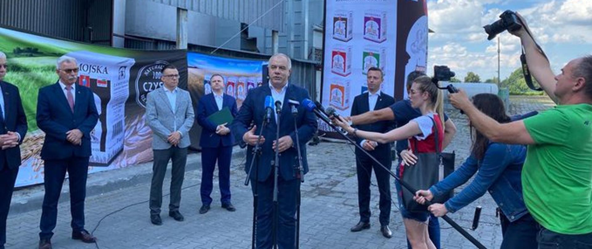 wizyta w zakładach zbożowych