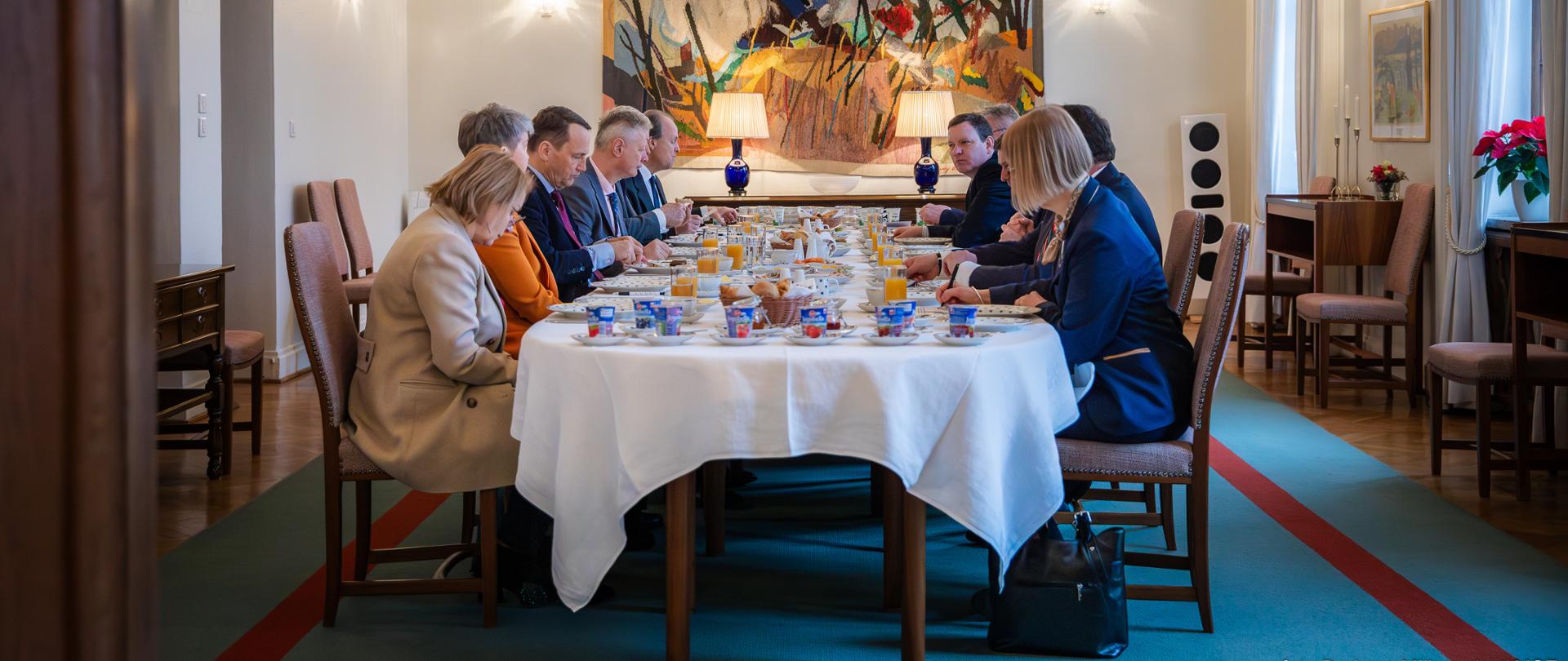 MRS Śniadanie z ambasadorami Bałtyckimi i Nordyckimi