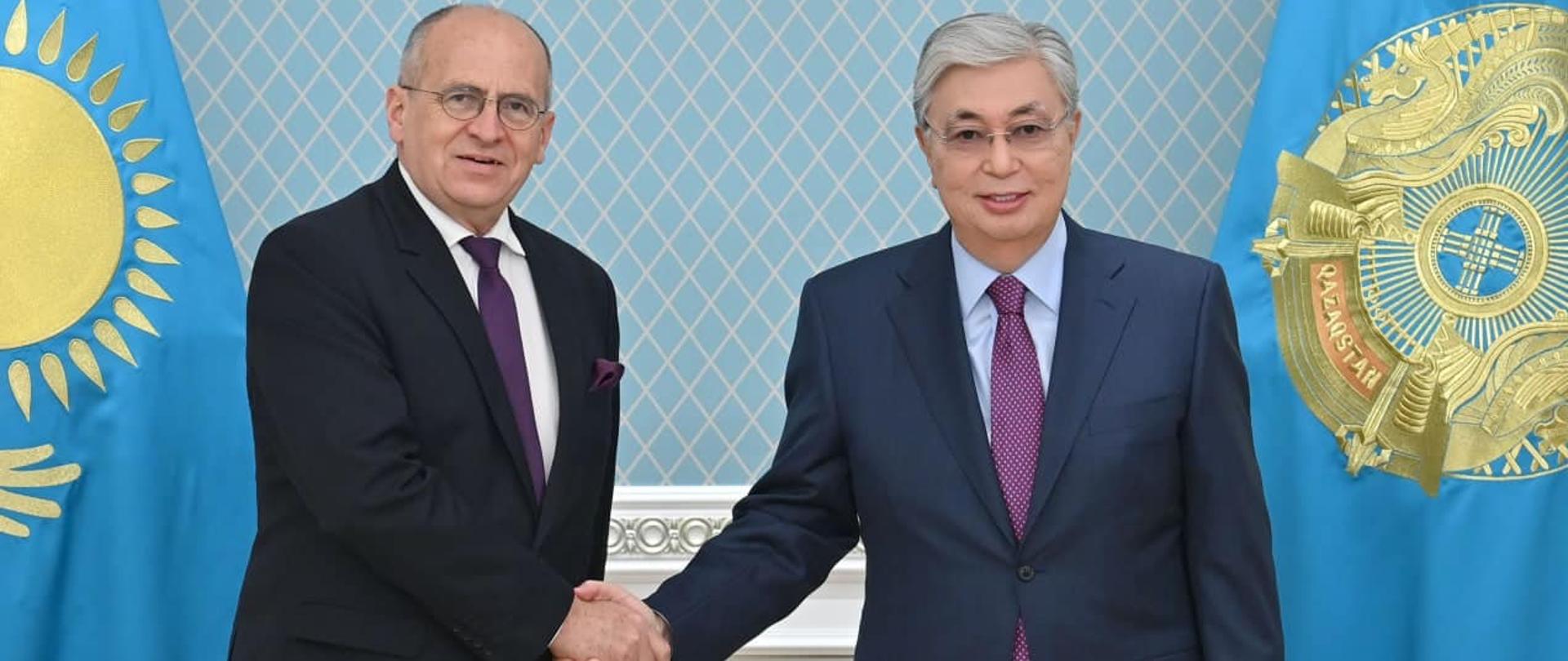 Spotkanie z Prezydentem RK Kasymem-Żomartem Tokajewem