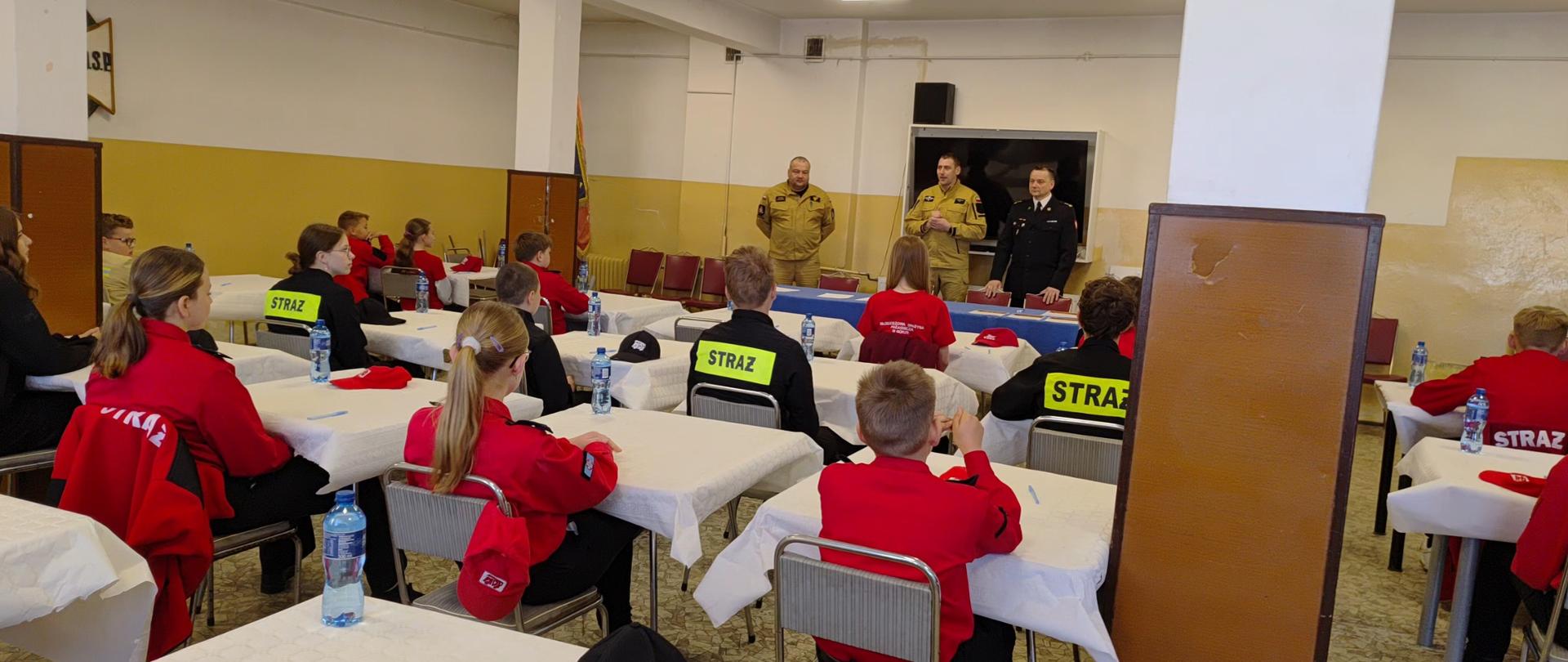 Eliminacje powiatowe Ogólnopolskiego Turnieju Wiedzy Pożarniczej „Młodzież Zapobiega Pożarom”