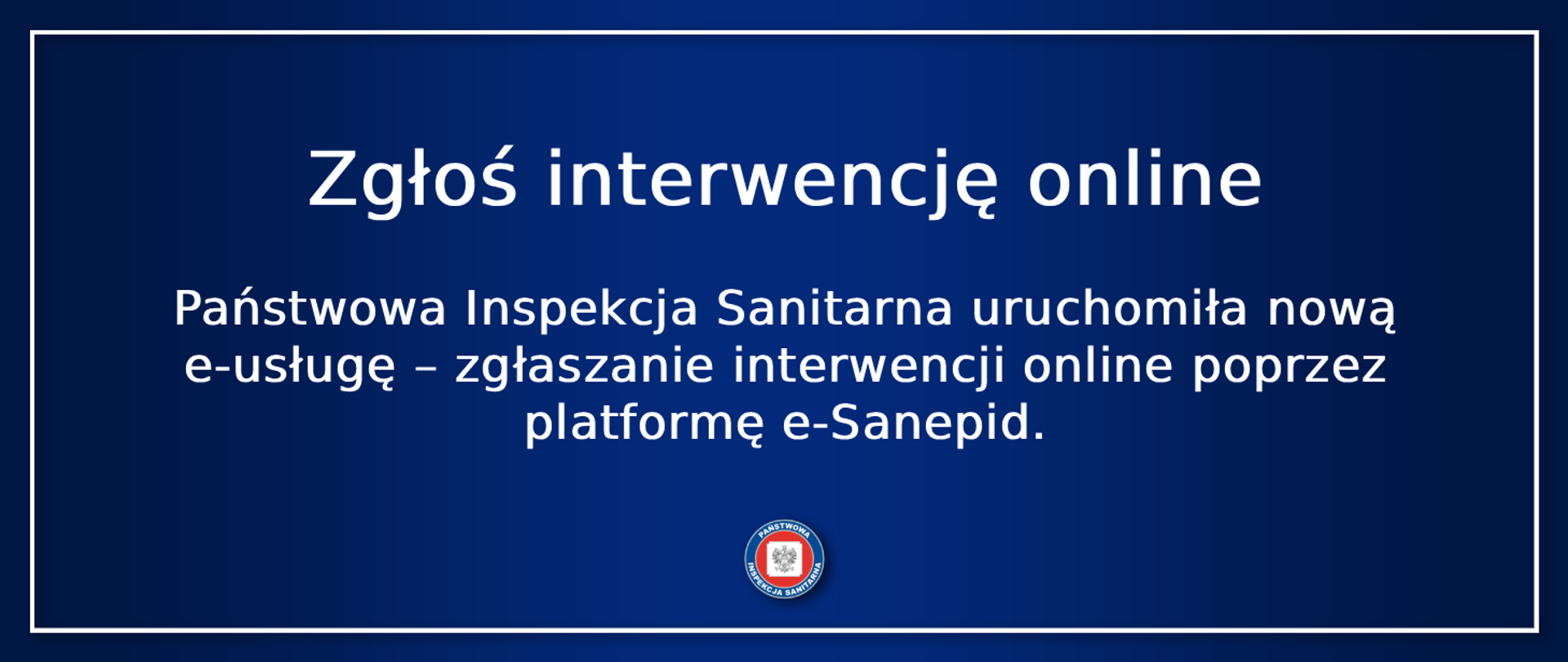 Zgłoś interwencję online - Grafika ilustracyjna