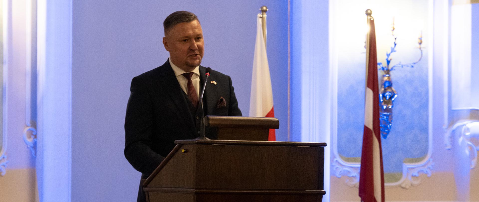 Uroczystość otwarcia Konsulatu Republiki Łotewskiej w Białymstoku