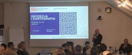 Konferencja geodezyjna XLVI INFO-OŚRODEK w Ustroniu 2025 – prezentacja Głównego Geodety Kraju Andrzeja Żylisa