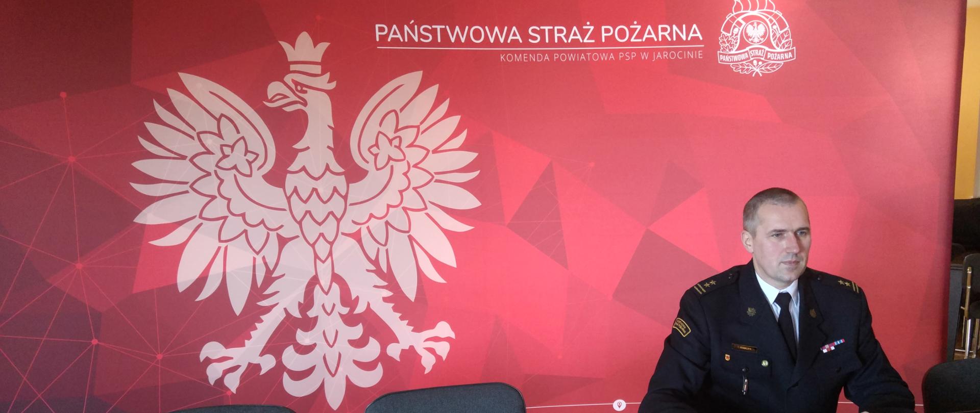 Komendant Powiatowy przedstawia sprawozdanie z działalności