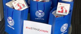 Inauguracja akcji „naSTRAŻyciepła” Zapakowane czujki trafią do mieszkańców 