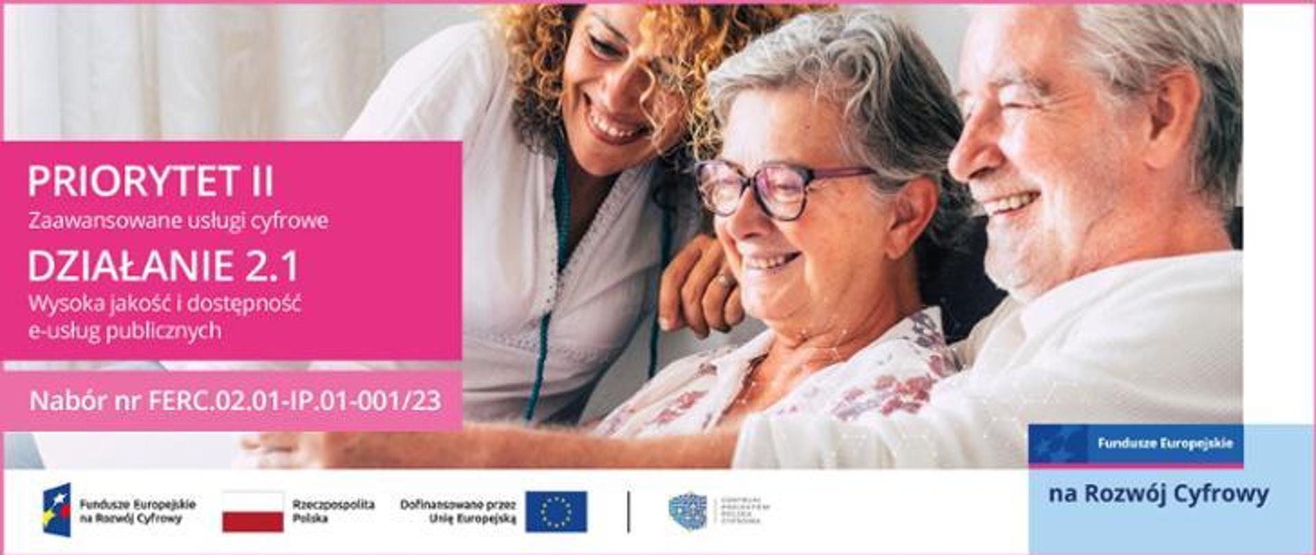 Ilustracja przedstawia baner z grafiką reklamującą program FERC