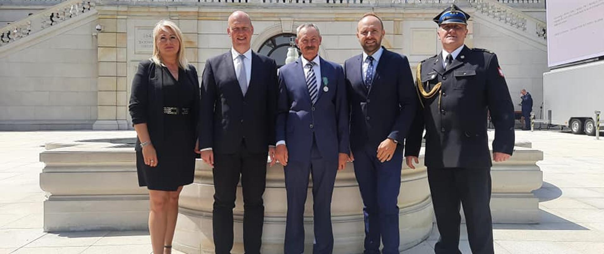 Wręczenie Medalu za Odwagę i Męstwo