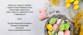 Życzenia z okazji Świąt Wielkanocnych.