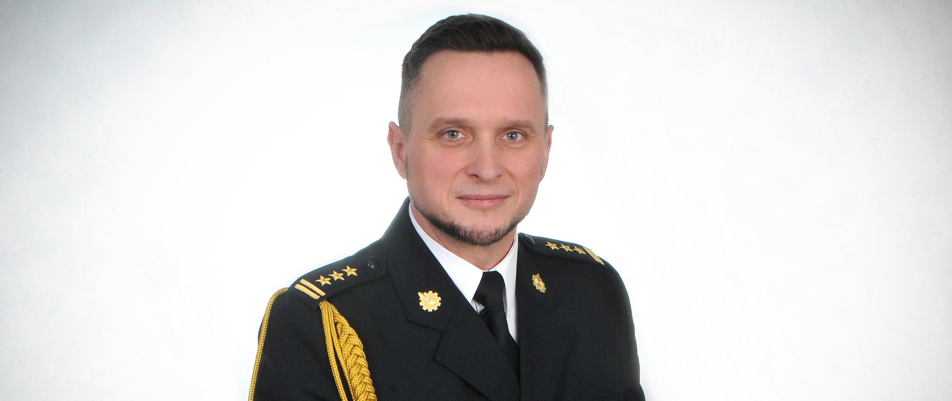 Komendant Powiatowy PSP w Hajnówce.