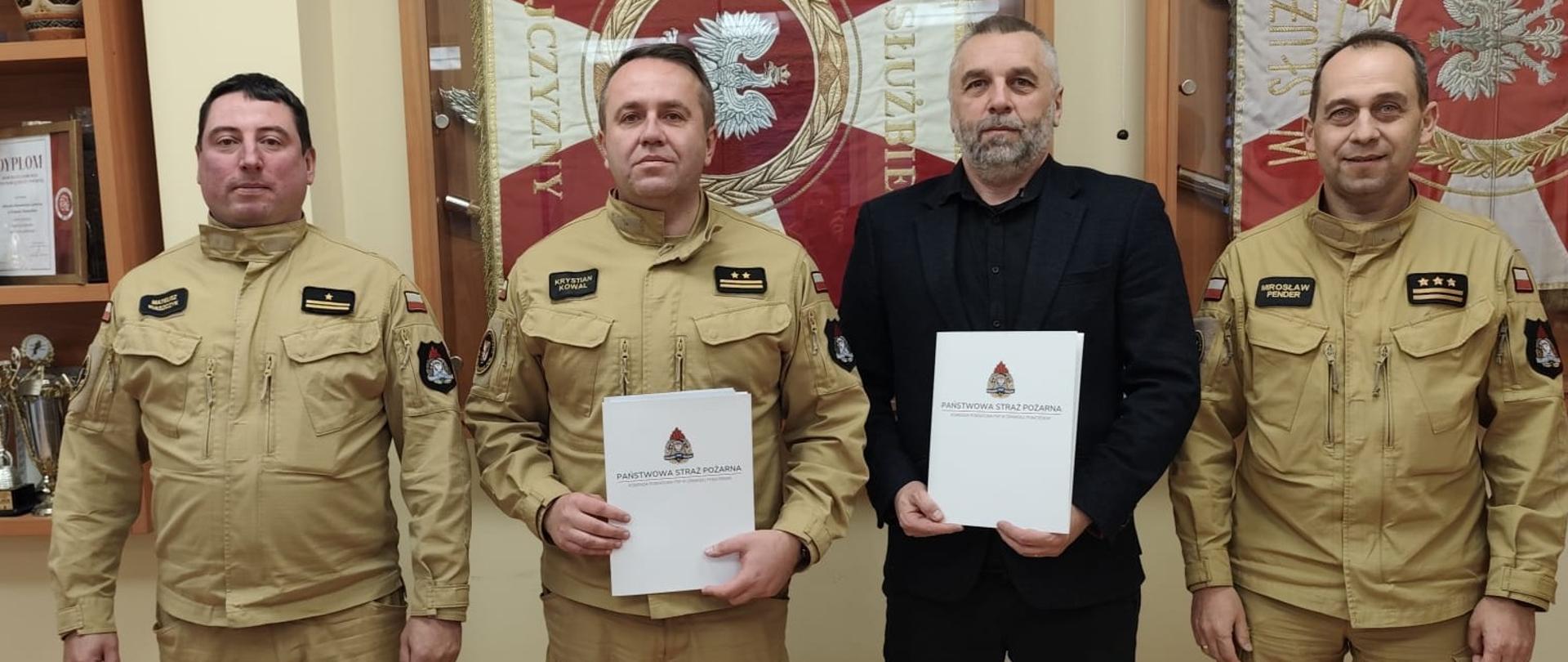 Podpisanie umowy na projekt nowej siedziby KP PSP w Drawsku Pomorskim 