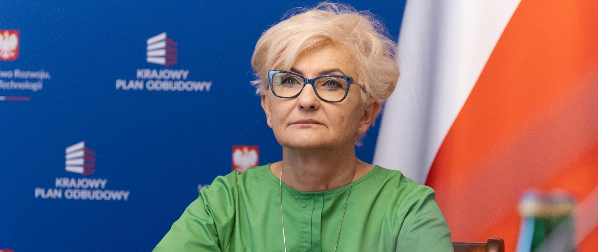 Wiceminister Iwona Michałek na posiedzeniu Zespołu Monitorującego Gwarancje dla młodzieży