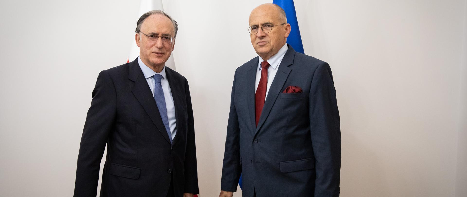 Minister Zbigniew Rau met with Secretary General of the Organisation for the Prohibition of Chemical Weapons