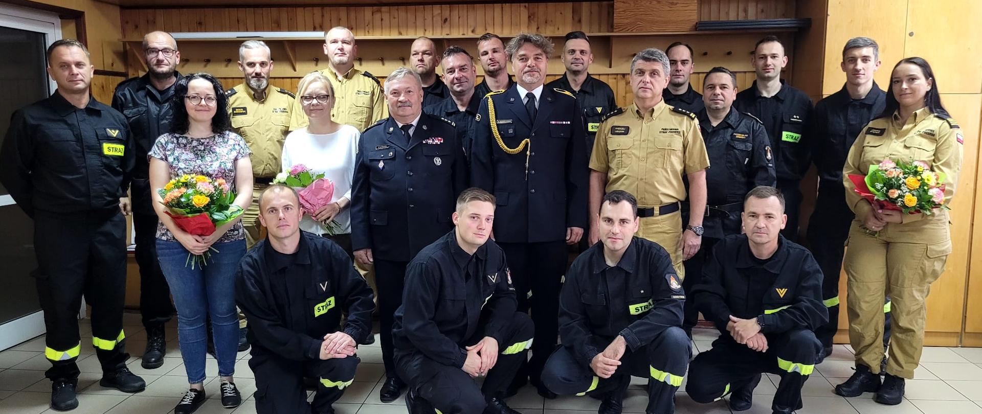 Przejście na zaopatrzenie emerytalne funkcjonariusza Komendy Powiatowej Państwowej Straży Pożarnej w Gostyninie. 