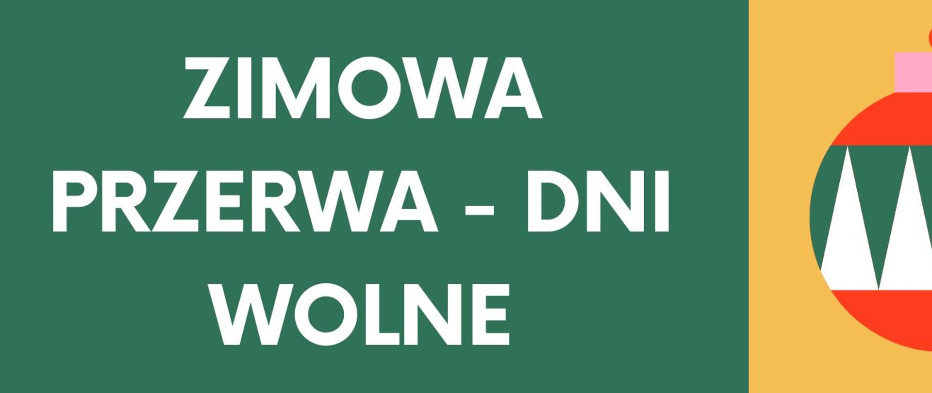 Kolorowy plakat, poodzielony na mniejsze cześci w których znajdują się zimowo-świąteczne grafiki: serce, mikołaj choinka, bombka, kolory ciemno-zielony, czerwony żółty, biały, różowy.