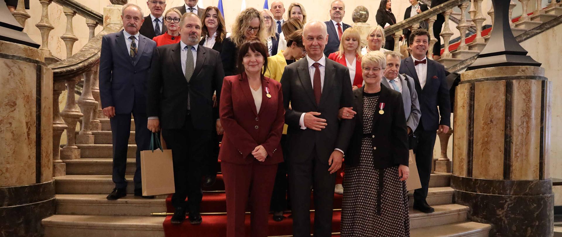 Uczestnicy uroczystości jubileuszowych