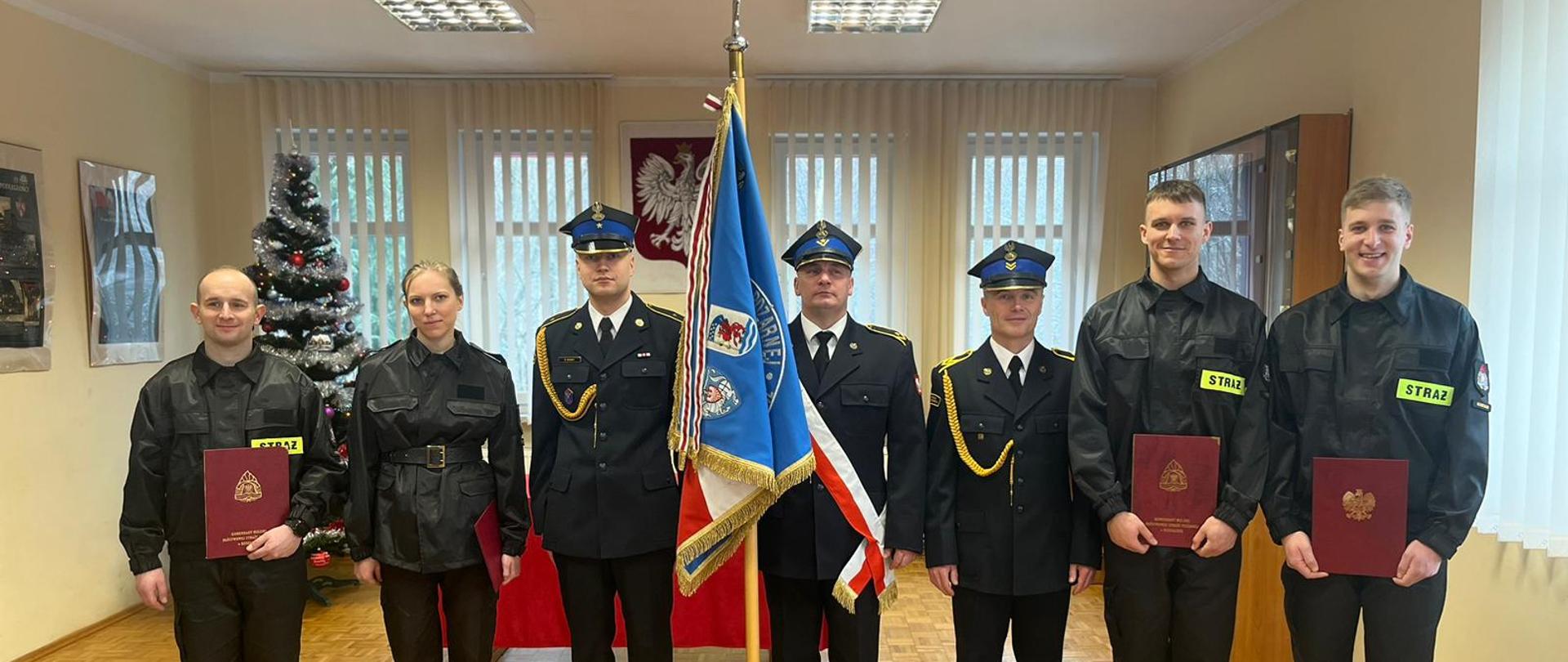 Ślubowanie nowoprzyjętych funkcjonariuszy .