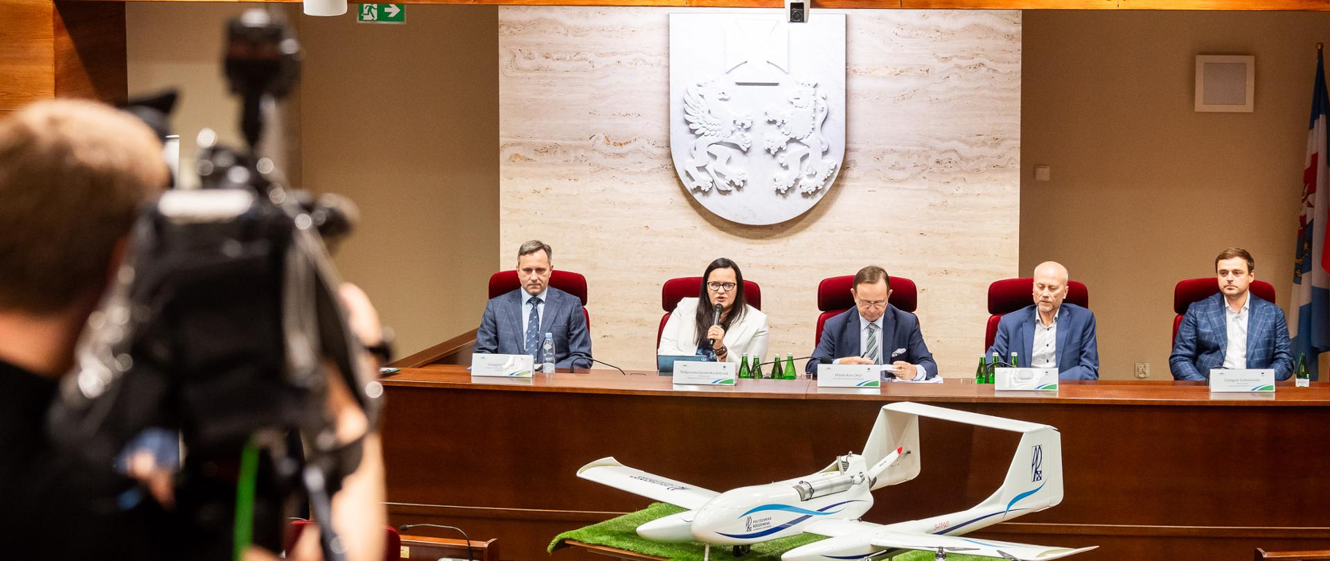 UMWP. Panel dyskusyjny "Wyskorzystanie dronów w zarządzaniu kryzysowym-przeszkody, możliwości, aspekt prawny"
fot. Michał Bosek-UMWP