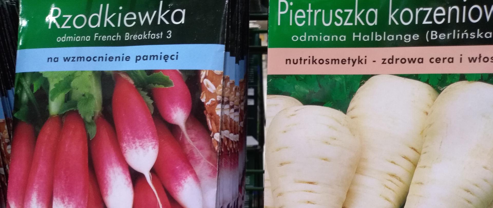 Zdjęcie przedstawiające nasiona warzyw