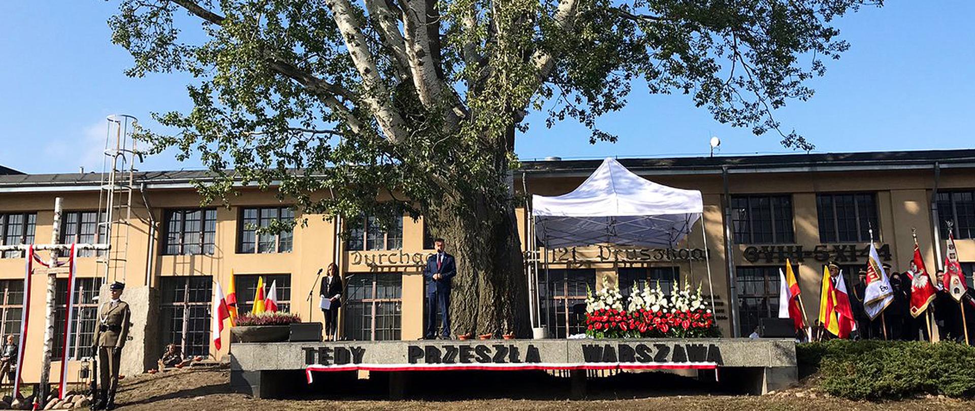 Minister M.Błaszczak w Pruszkowie