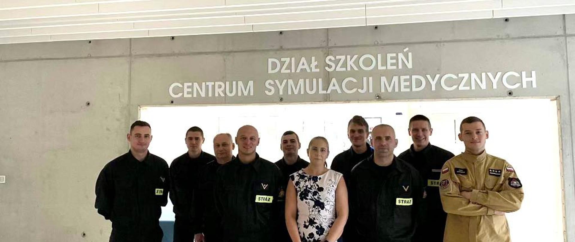 Wizyta w Centrum Symulacji Medycznych strażaków Państwowej Straży Pożarnej