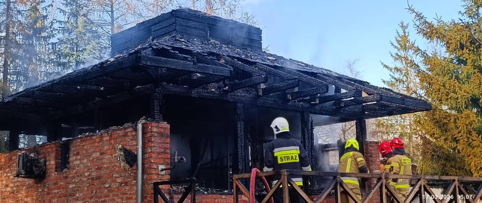 Pożary w budynkach mieszkalnych w Wielkopolsce