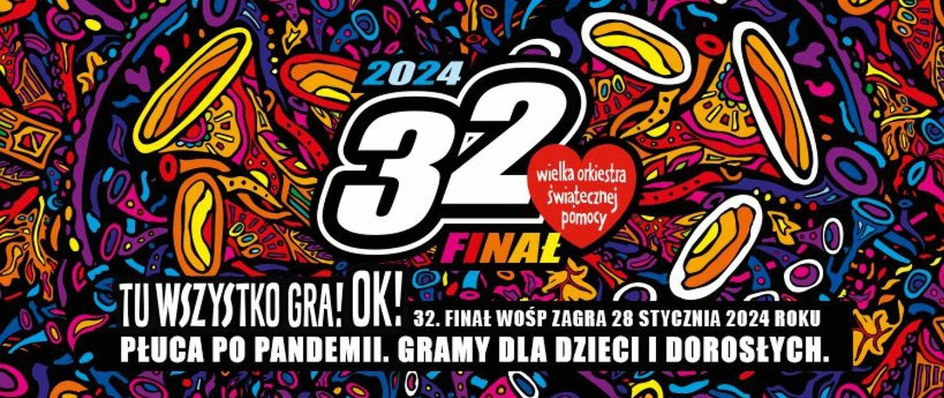 32 finał WOŚP, baner