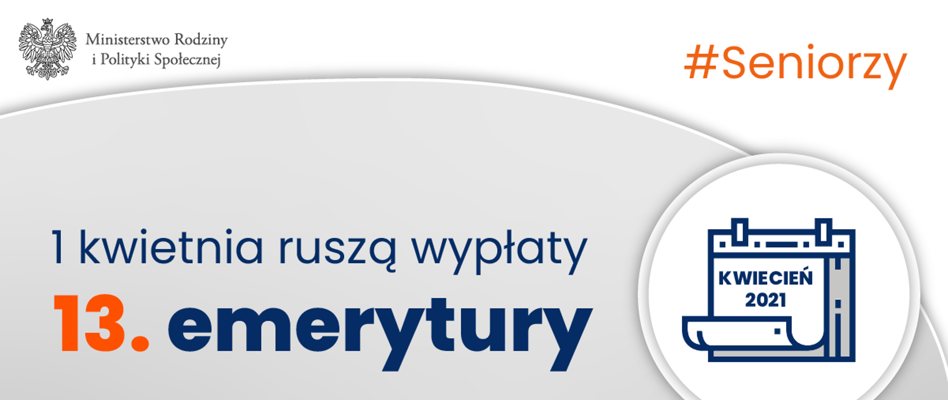 1 kwietnia ruszą wypłaty 13. emerytury
