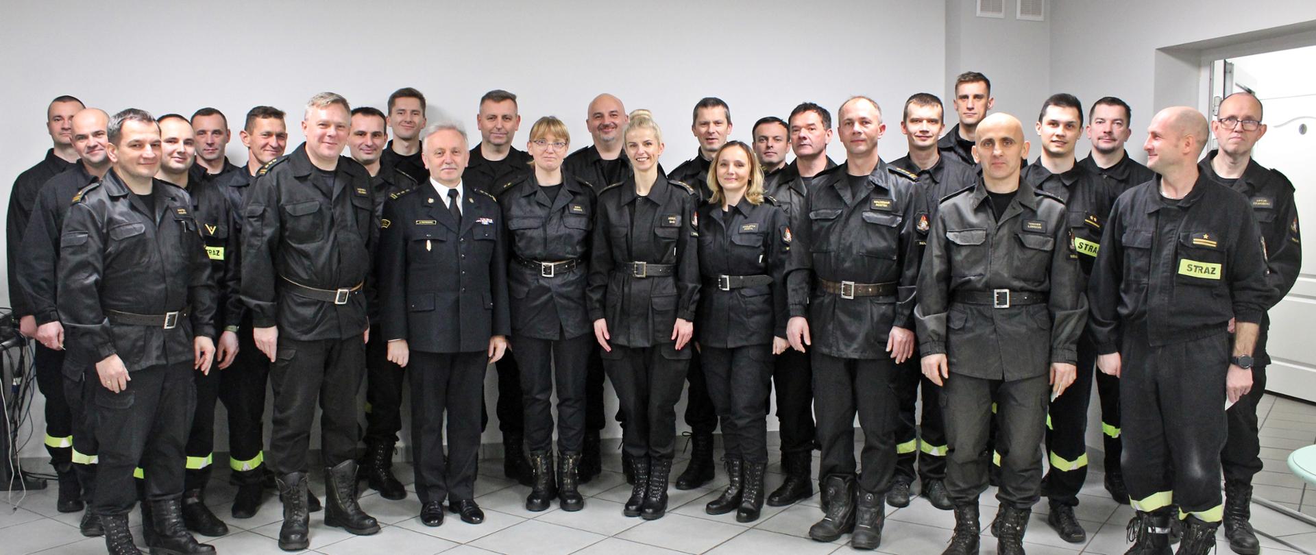 Wizyta Mazowieckiego Komendanta Wojewódzkiego PSP w Siedlcach