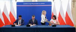 Ceremonia podpisania umów na realizację zadań do dofinansowania z RFRD w 2023 r.