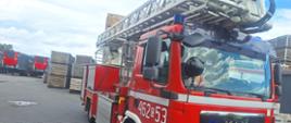Pojazd SHD 23,8 z Jednostki Ratowniczo - Gaśniczej nr 2 biorący udział w zdarzeniu