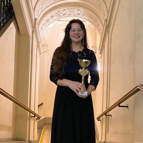 Laura Passon, Wiedeń, gala rozdania dyplomów i nagród V Międzynarodowego Konkursu Muzycznego Gloria Artis dwa tysiące dwudziesty piąty rok