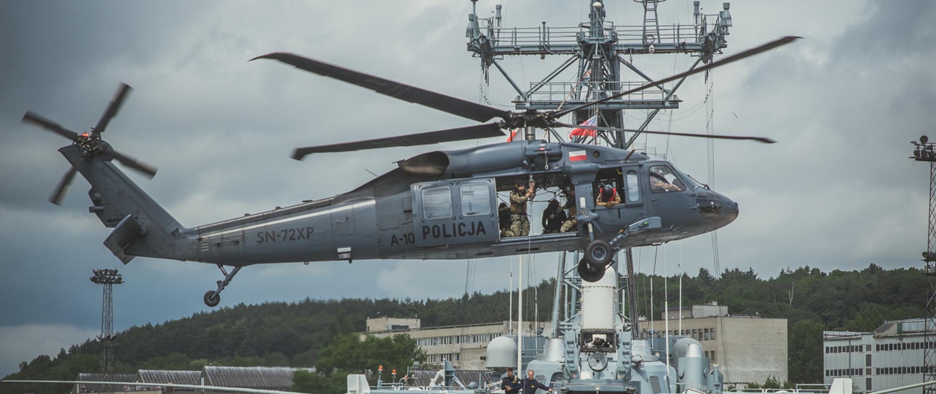 ĆWICZENIA TAKTYCZNO-WYSOKOŚCIOWE Z UDZIAŁEM SGRW GDYNIA