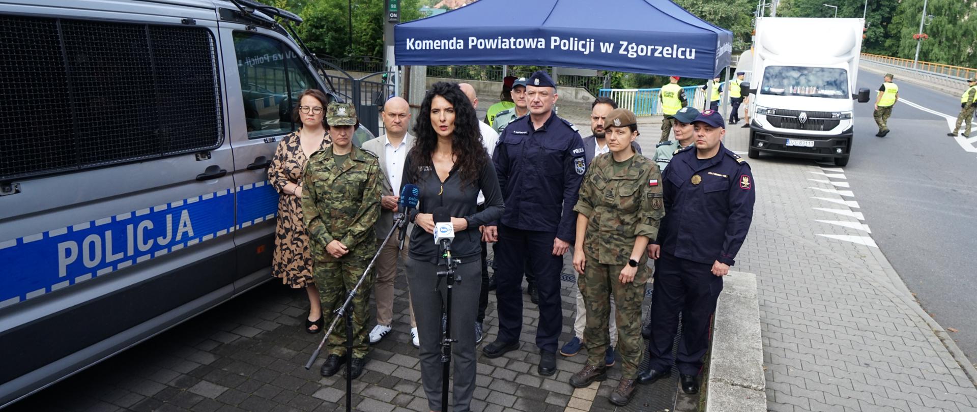 Spotkanie ze służbami na granicy 