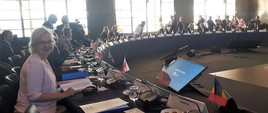 Minister Anna Moskwa na sesji ministerialnej Oceans Meeting w Lizbonie