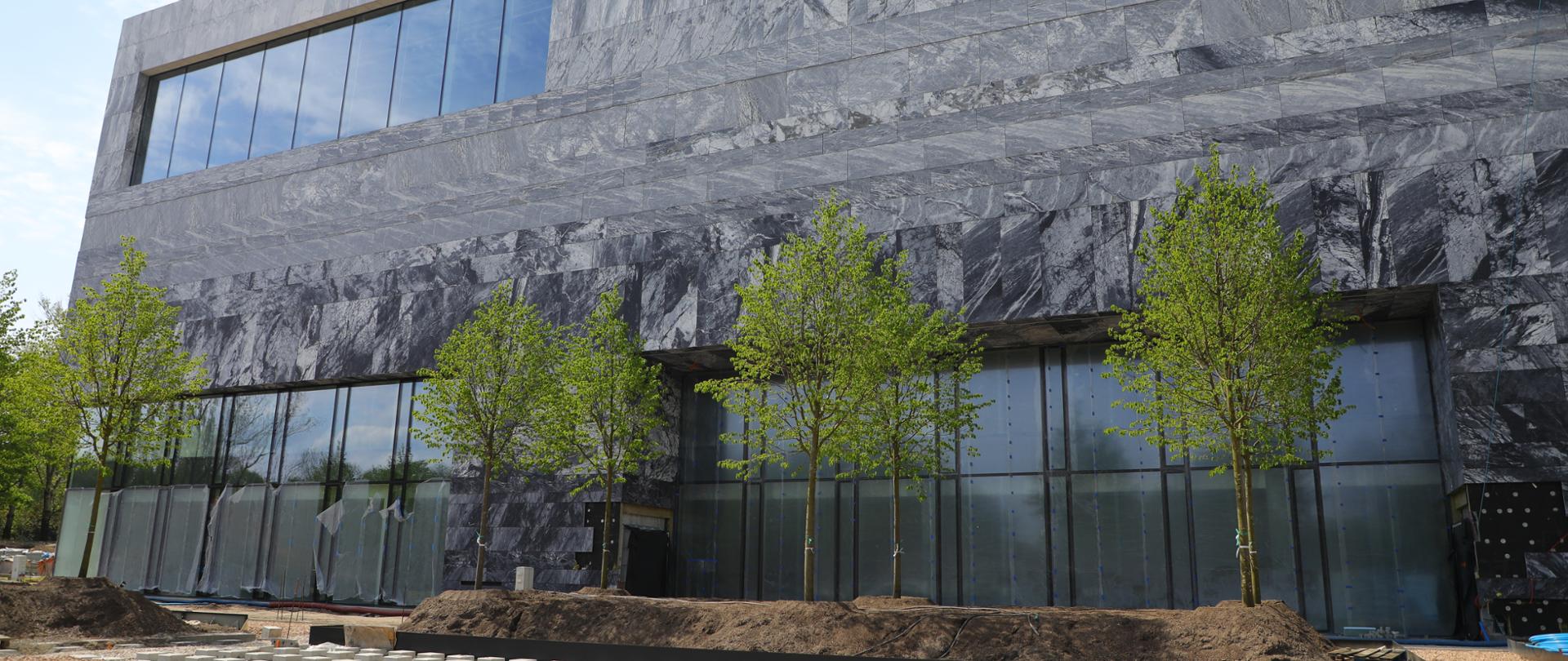 Wizyta wicepremiera Piotra Glińskiego na budowie Muzeum Historii Polski, fot. Danuta Matloch