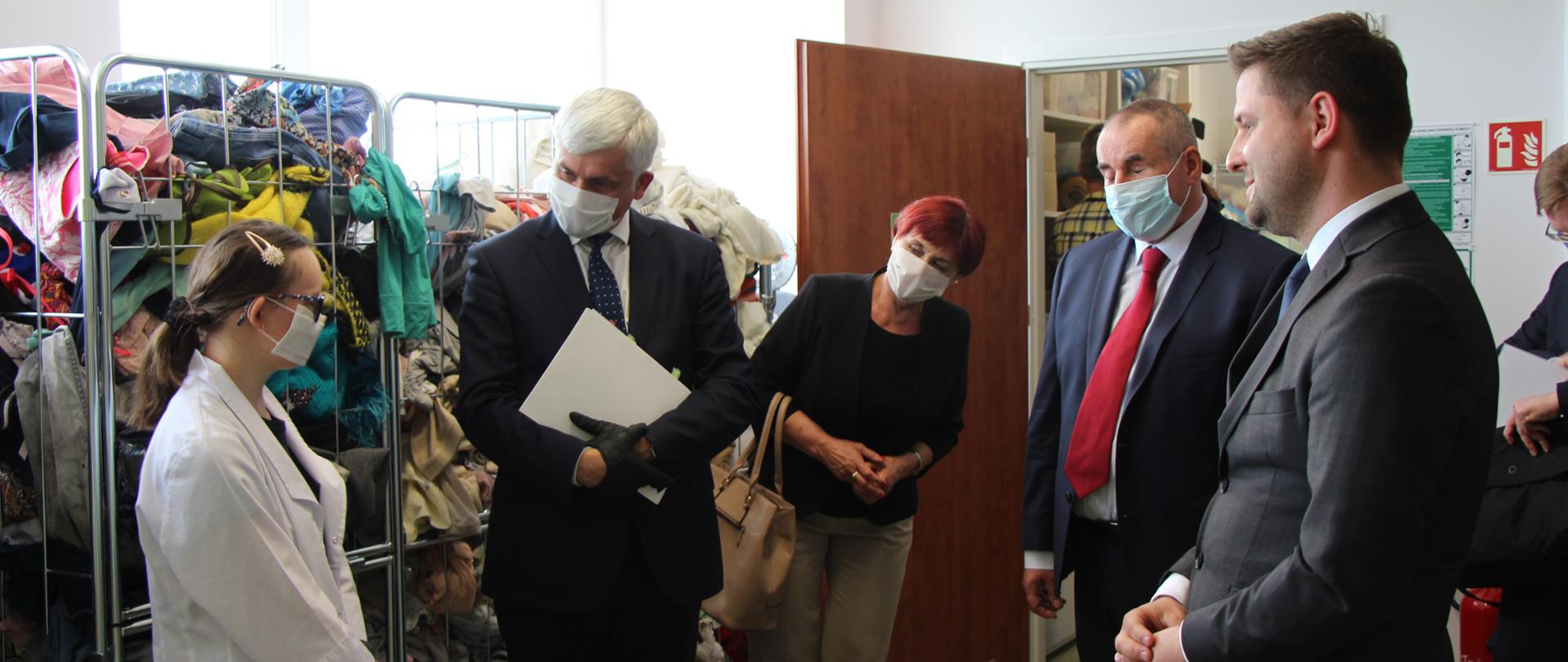 Konferencja prasowa dotycząca wsparcia osób niepełnosprawnych