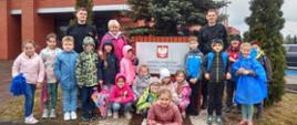 Przedszkolaki podczas odwiedzin w KP PSP Ostrów Wlkp.