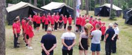 WIZYTACJA OBOZU MŁODZIEŻOWYCH DRUŻYN POŻARNICZYCH