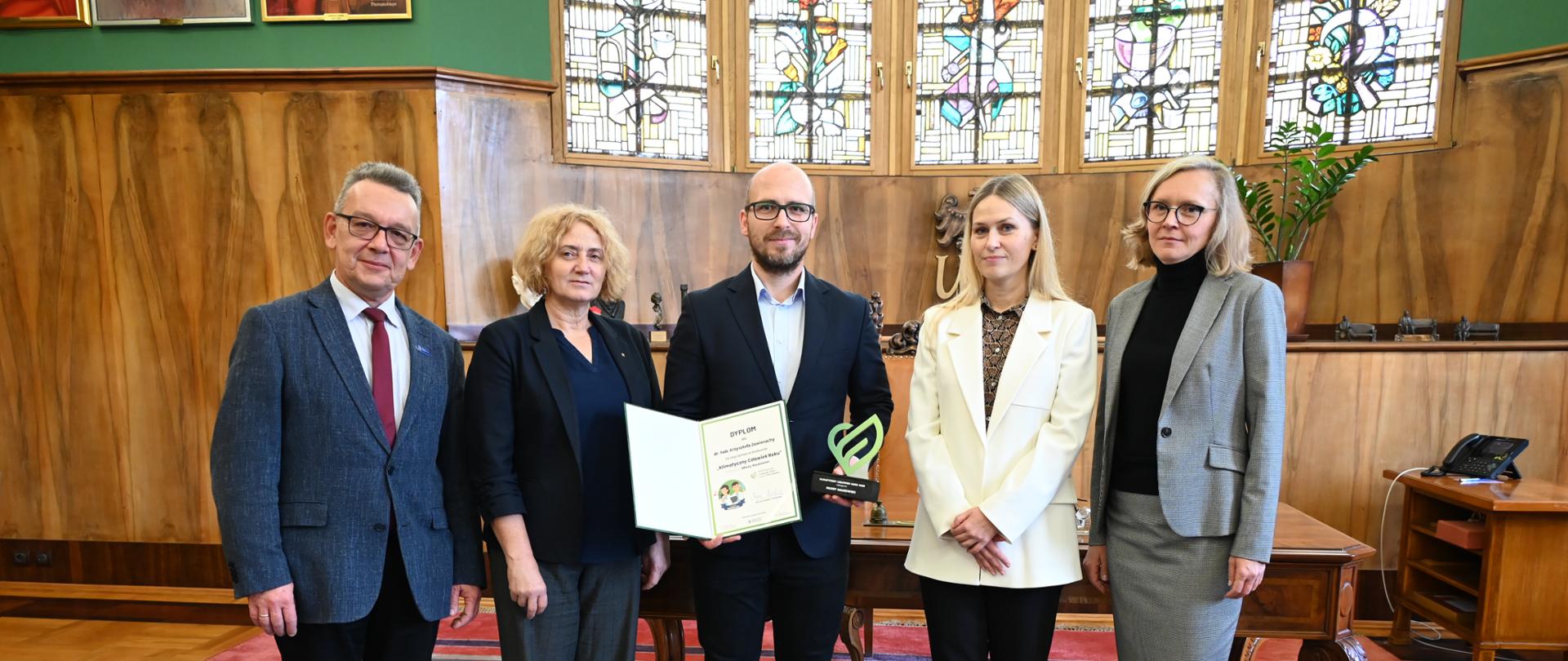 Klimatyczny Człowiek Roku 2023 - kategoria Młody Naukowiec