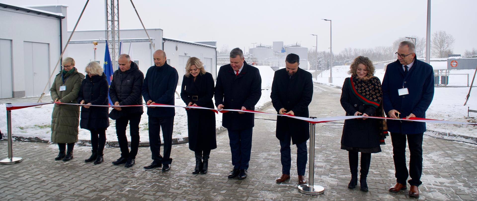 Uroczyste otwarcie zmodernizowanej oczyszczalni ścieków w Białej Podlaskiej