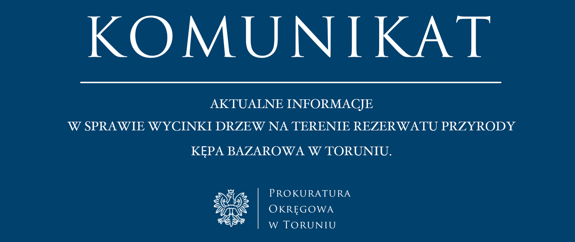 Aktualne informacje w sprawie wycinki drzew na terenie rezerwatu przyrody Kępa Bazarowa w Toruniu.