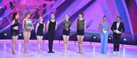 Młody Tancerz Roku 2023 - finał Jakub Kiryk, Marta Wrobel, Maciej Duda, Cezary Szlachta, Maria Grzymała, Klaudia Sarna